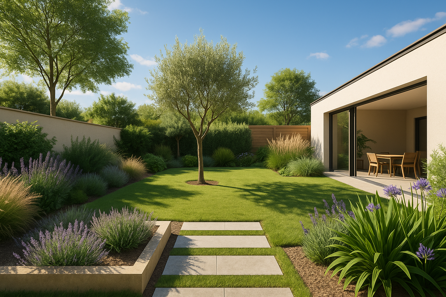 Visualisation 3D pour conception jardin 3D Perpignan